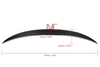 MC MAX CARBON Dry Carbon Prepreg Sport Rear Large Spoiler Lip for BMW G11 G12 