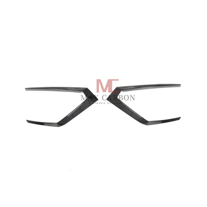 MC MAX CARBON Performance rear bumper vent strips for Lamborghini Urus Sport Utility 2018 to 2021 