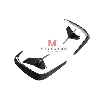 MC MAX CARBON DRY CARBON PREPREG rear panels AERO FLICKER for BMW G14 G15 M850i