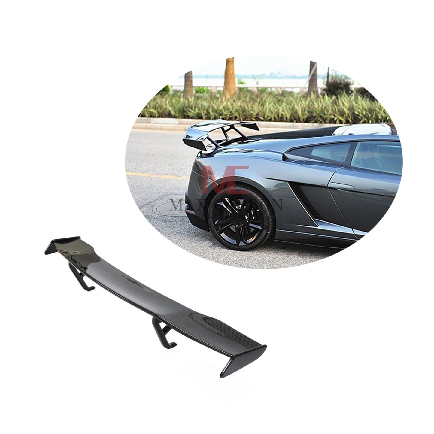 MC MAX CARBON DRY CARBON Performance rear wing spoiler suitable for Lamborghini Gallardo LP550 LP560 LP570 