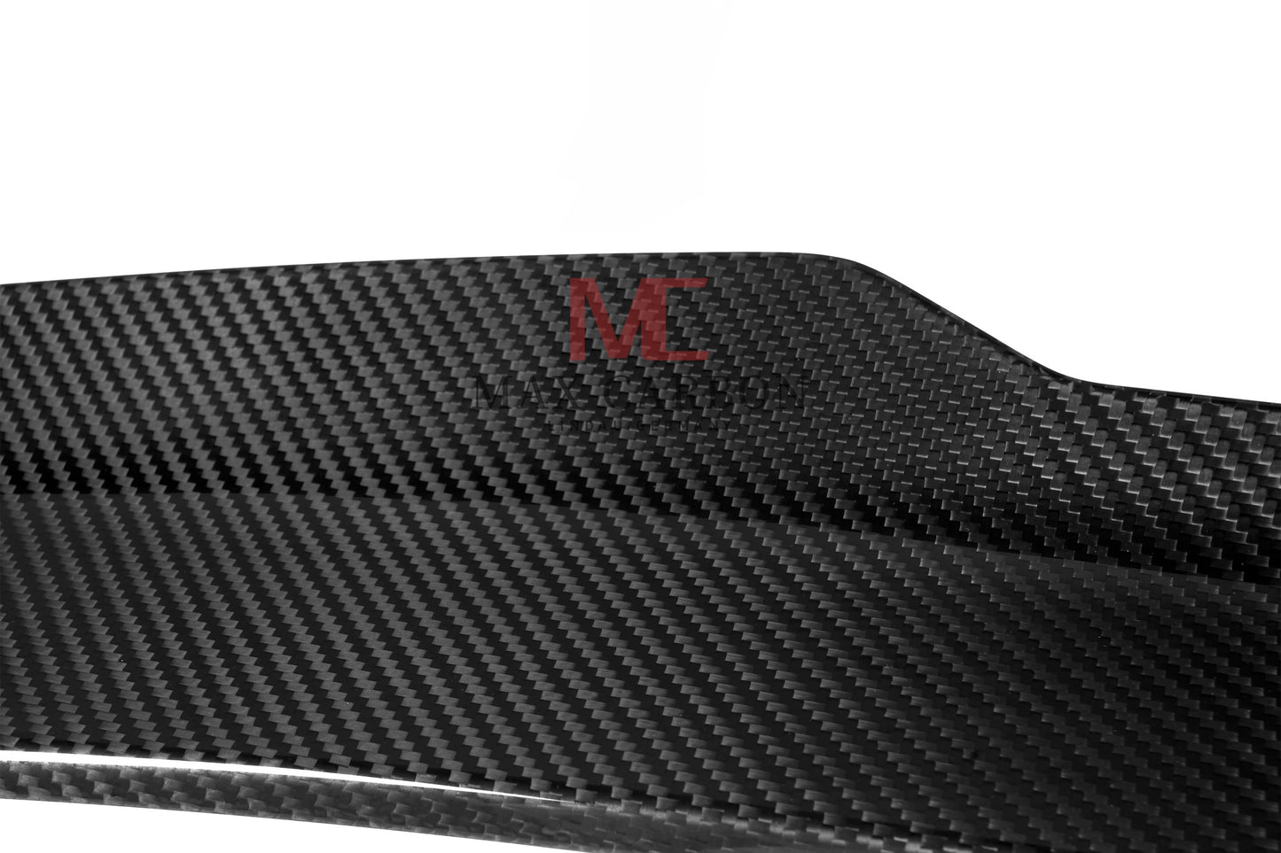 MC MAX CARBON Performance Sport Spoiler Lip for Audi A4 S4 RS4 B8 Sedan Facelift LCI 