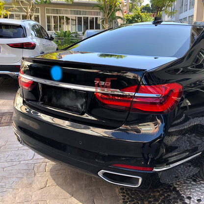 MC MAX CARBON Dry Carbon Prepreg Sport Rear Large Spoiler Lip for BMW G11 G12 