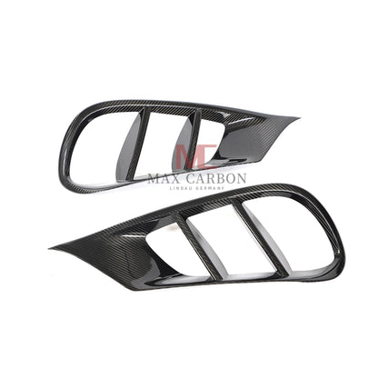 MC Performance for Mercedes Benz E Class W212 S212 Carbon Fiber Front Bumper Vent Trims