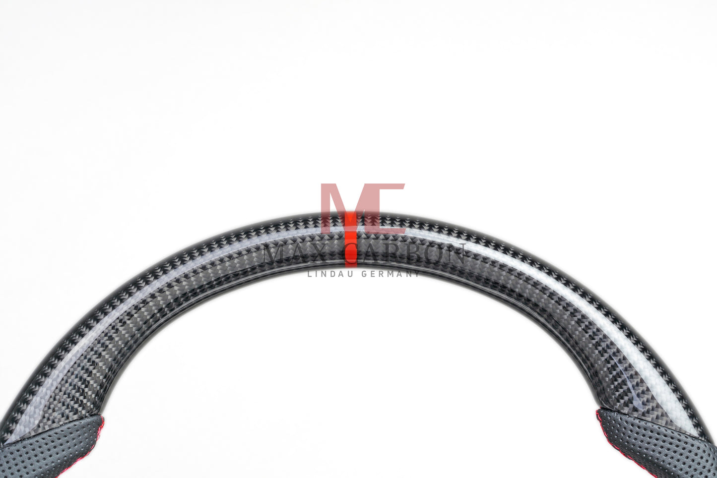 MC MAX CARBON Performance Volant de remplacement en carbone sec brillant pour Audi R8 4S