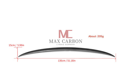 MC MAX CARBON Dry Carbon Prepreg Sport Rear Spoiler Lip for BMW 7 Series G70 