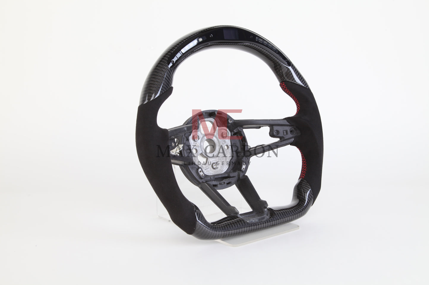 MC MAX CARBON Performance Dry Carbon Smart Steering Wheel LED Sport for Audi R8 4S