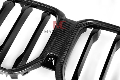 MC MAX CARBON Dry Carbon Performance Grille Grill Replacement for BMW X6 G06 X6M F96 
