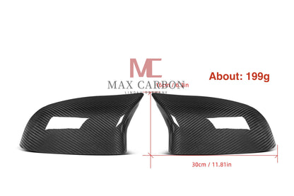 MC MAX CARBON Performance replacement mirror caps for BMW X3 X4 X5 X6 F25 LCI F26 F15 F16 