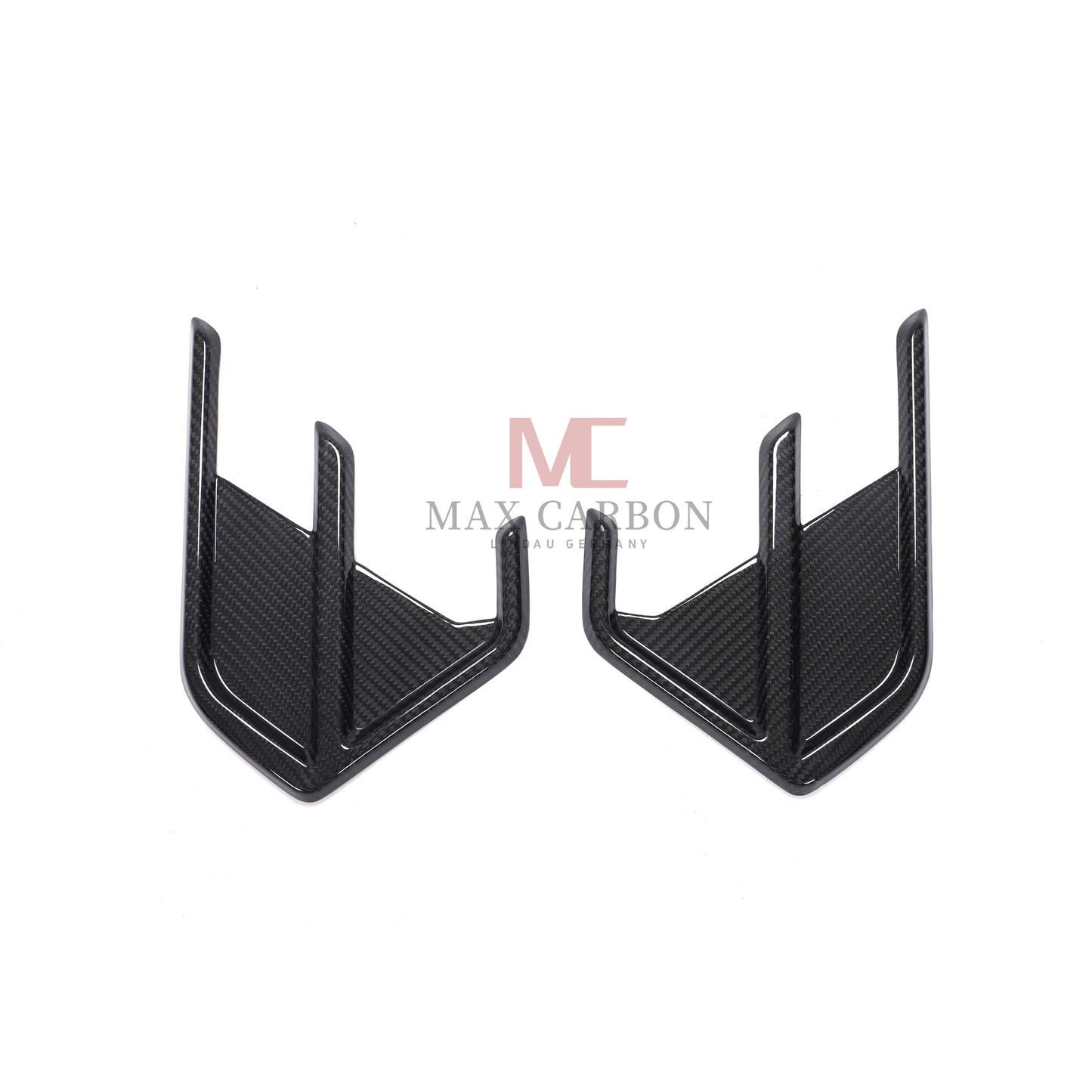 MC MAX CARBON Performance DRY CARBON AERO FLICKER Rear Fin for Audi RS7 C8 