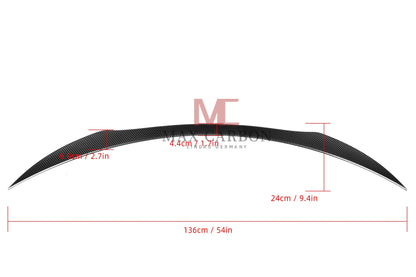 MC MAX CARBON Performance Spoiler Rear Spoiler Lip for Mercedes Benz GLE Coupe C292 incl. AMG GLE63 