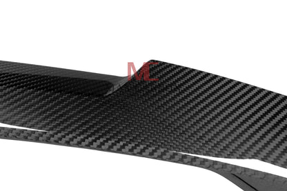 MC MAX CARBON Performance Sport Spoiler Lip for Audi A4 S4 RS4 B8 Sedan Facelift LCI 