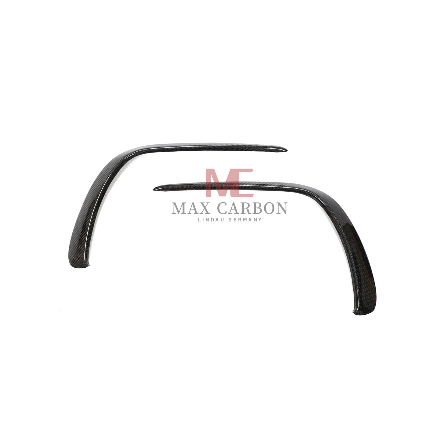 MC Performance 6PCS Carbon Front Bumper Canards for Mercedes Benz E Class W213 S213 E300 E350 E400 E450