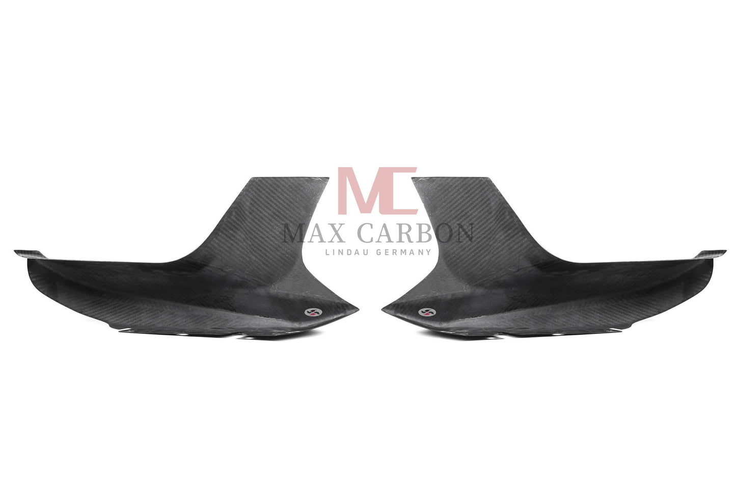 MC MAX CARBON Performance Front Large Spoiler for BMW M5 F90 before LCI