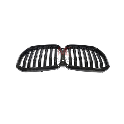 MC MAX CARBON Dry Carbon Performance Grille Grill Replacement for BMW X5 X5M G05 F95 before LCI 