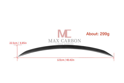 MAX CARBON Performance Spoiler Rear Spoiler Lip for Mercedes Benz GLC Class C253 AMG GLC63 GLC43