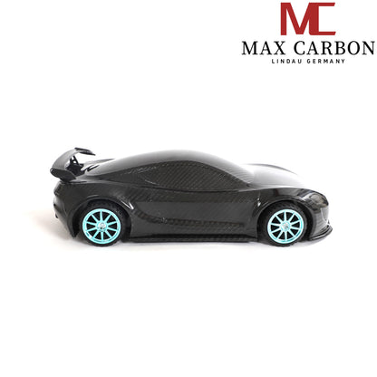 MAX CARBON Lifestyle Real Carbon Forged Carbon Hybrid Carbon Model Car made of Dry Carbon Prepreg 1:18 Sports Car Design Model Car