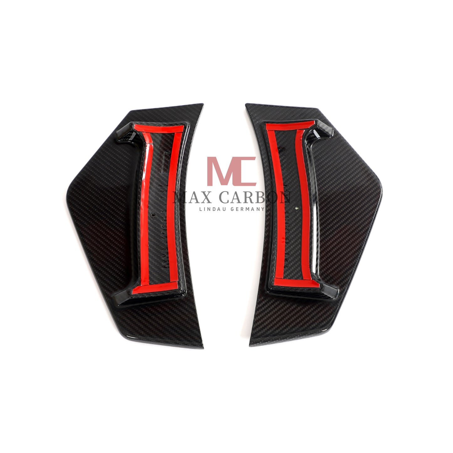 MC MAX CARBON Dry Carbon aileron arrière caches arrière adaptés à Audi R8 V10 4S 