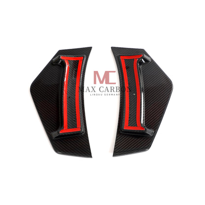 MC MAX CARBON Dry Carbon aileron arrière caches arrière adaptés à Audi R8 V10 4S 
