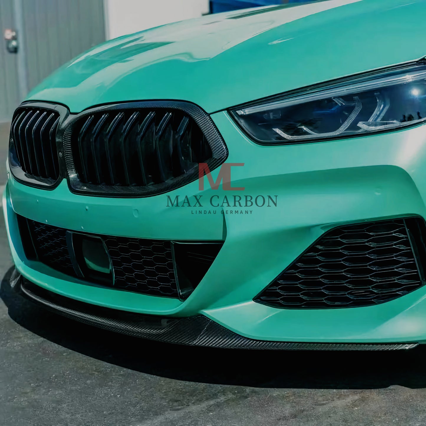 MAX CARBON Performance front lip spoiler for BMW G14 G15 G16 M850i ​​840i 840d before LCI 