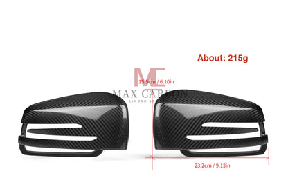 MAX CARBON Performance mirror caps housing dry carbon for Mercedes G Class W463 GLS GLE