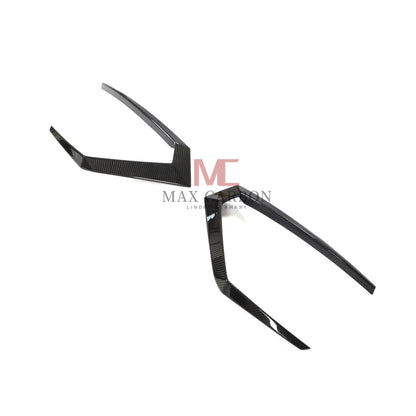 MC MAX CARBON Performance rear bumper vent strips for Lamborghini Urus Sport Utility 2018 to 2021 