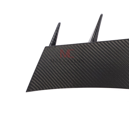 MC MAX CARBON DRY CARBON Prepreg For Audi R8 Carbon Front Bumper Canards AERO FLAPS AUDI R8 4S before LCI 