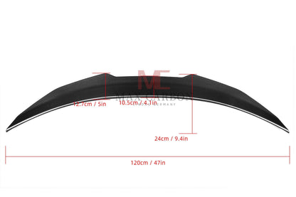 MAX CARBON Performance Sport spoiler lip rear spoiler for BMW 4 Series F36 