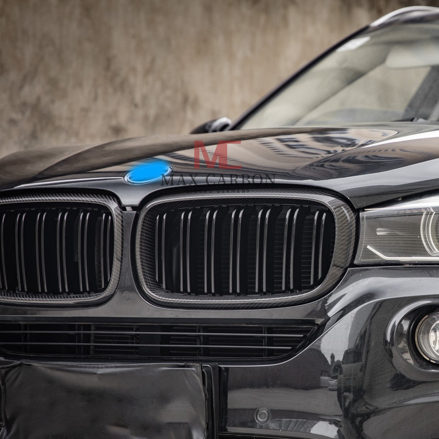 MC MAX CARBON Performance Grille Grill Replacement for BMW X5 F15 X6 F16 X5M F85 X6M F86