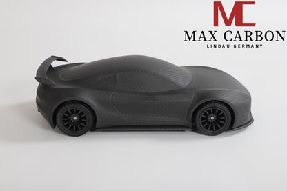 MAX CARBON Lifestyle Real Carbon Forged Carbon Hybrid Carbon Model Car made of Dry Carbon Prepreg 1:18 Sports Car Design Model Car