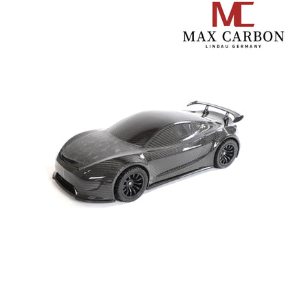 MAX CARBON Lifestyle Real Carbon Forged Carbon Hybrid Carbon Model Car made of Dry Carbon Prepreg 1:18 Sports Car Design Model Car