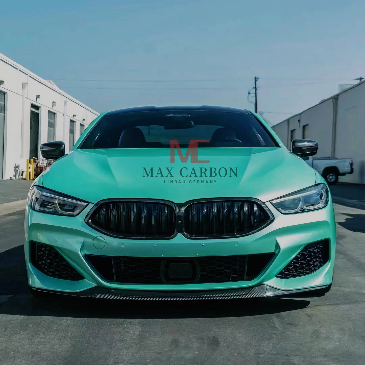 MAX CARBON Performance front lip spoiler for BMW G14 G15 G16 M850i ​​840i 840d before LCI 