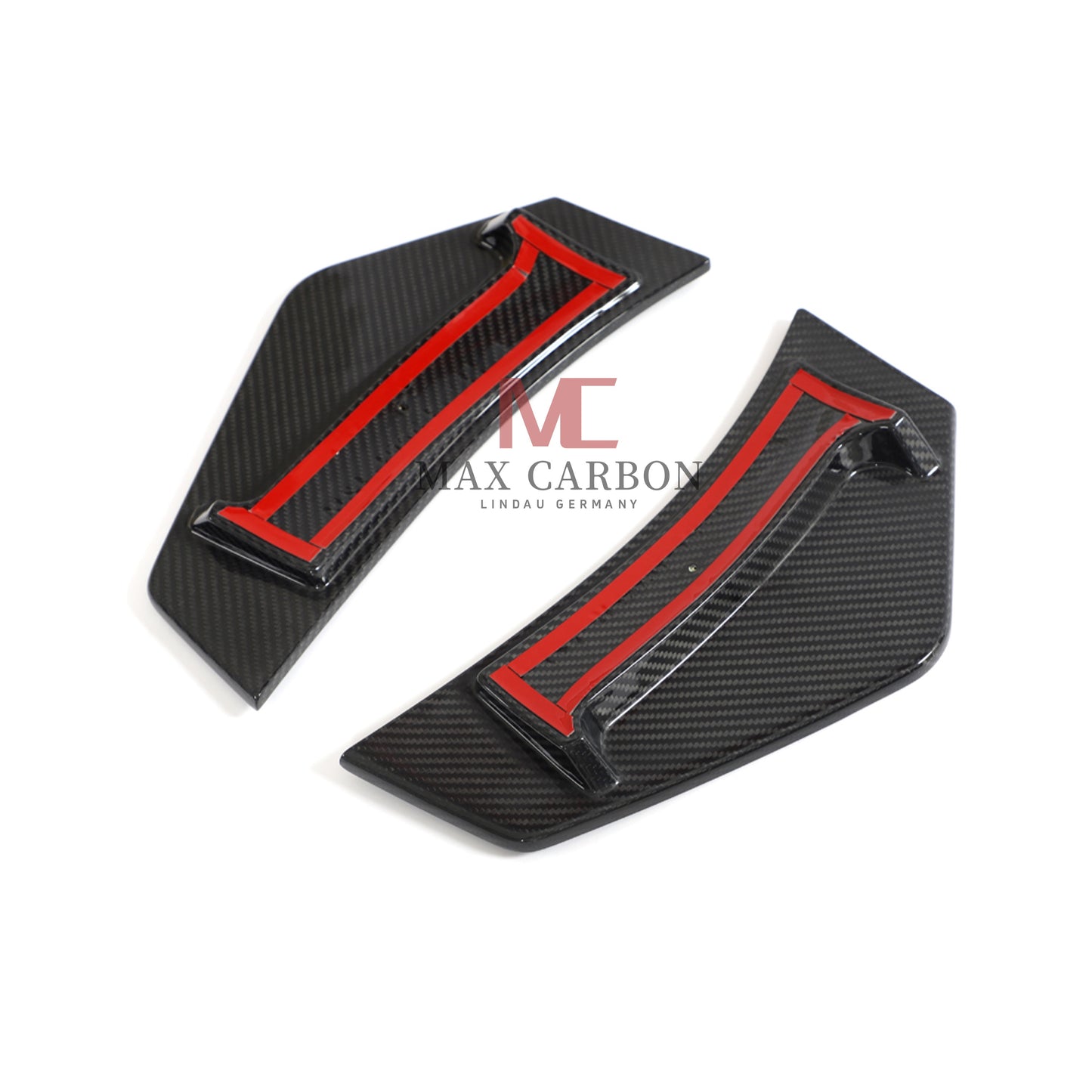 MC MAX CARBON Dry Carbon aileron arrière caches arrière adaptés à Audi R8 V10 4S 