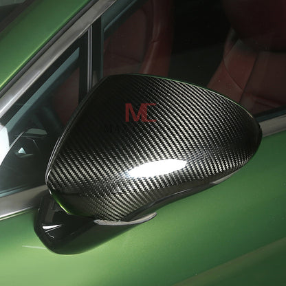 MC Performance MAX CARBON replacement mirror caps for Porsche Panamera 971 976 S GTS Turbo