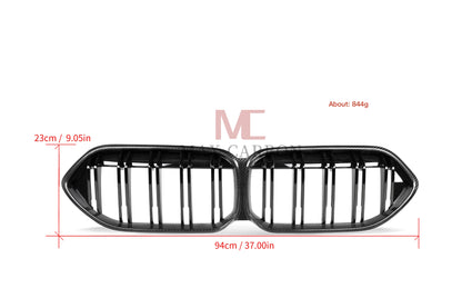 MC MAX CARBON Performance genuine Dry Carbon grille for BMW F44 2 Series incl. M235i 