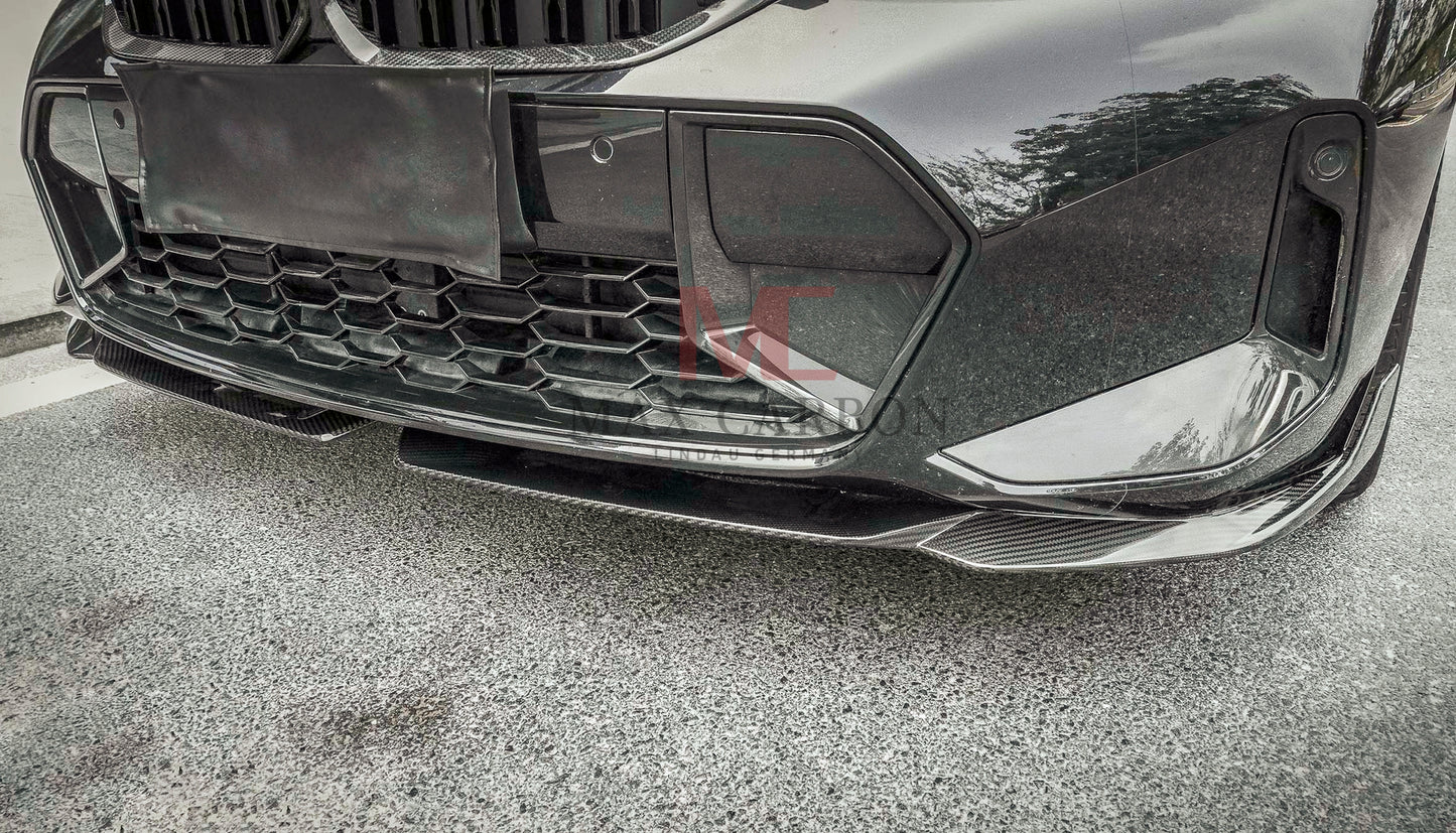 MC Dry Carbon Prepreg Performance large front lip suitable for BMW G20 G21 with M package