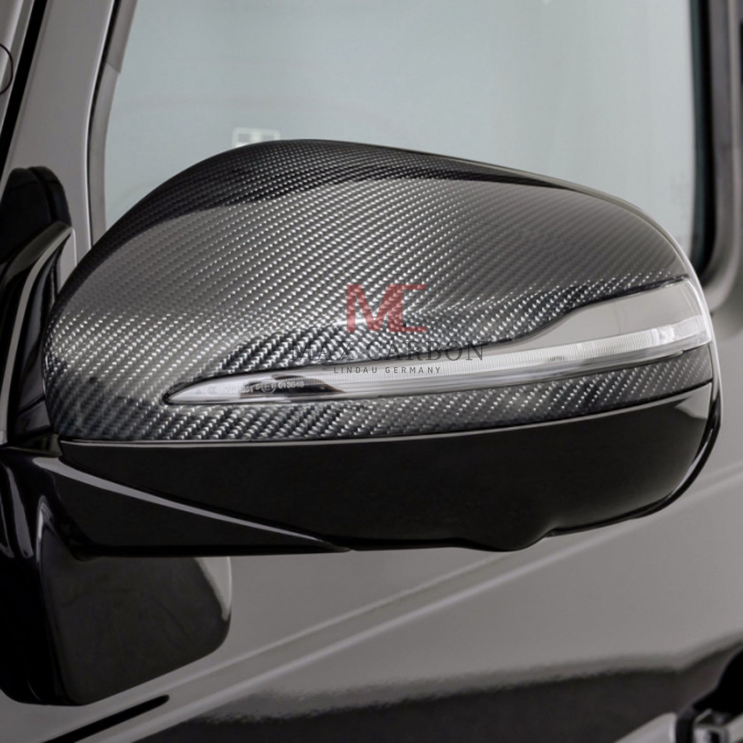 MC MAX CARBON Performance Mirror Caps Housing Dry Carbon for Mercedes G Class W464 GLS GLE 