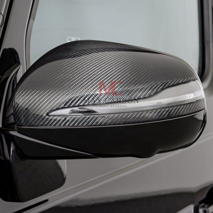 MC MAX CARBON Performance Mirror Caps Housing Dry Carbon for Mercedes G Class W464 GLS GLE 