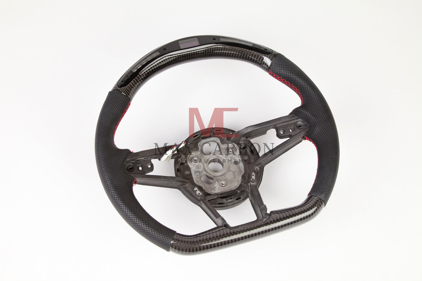MC MAX CARBON Performance Dry Carbon Smart Steering Wheel LED Sport for Audi R8 4S