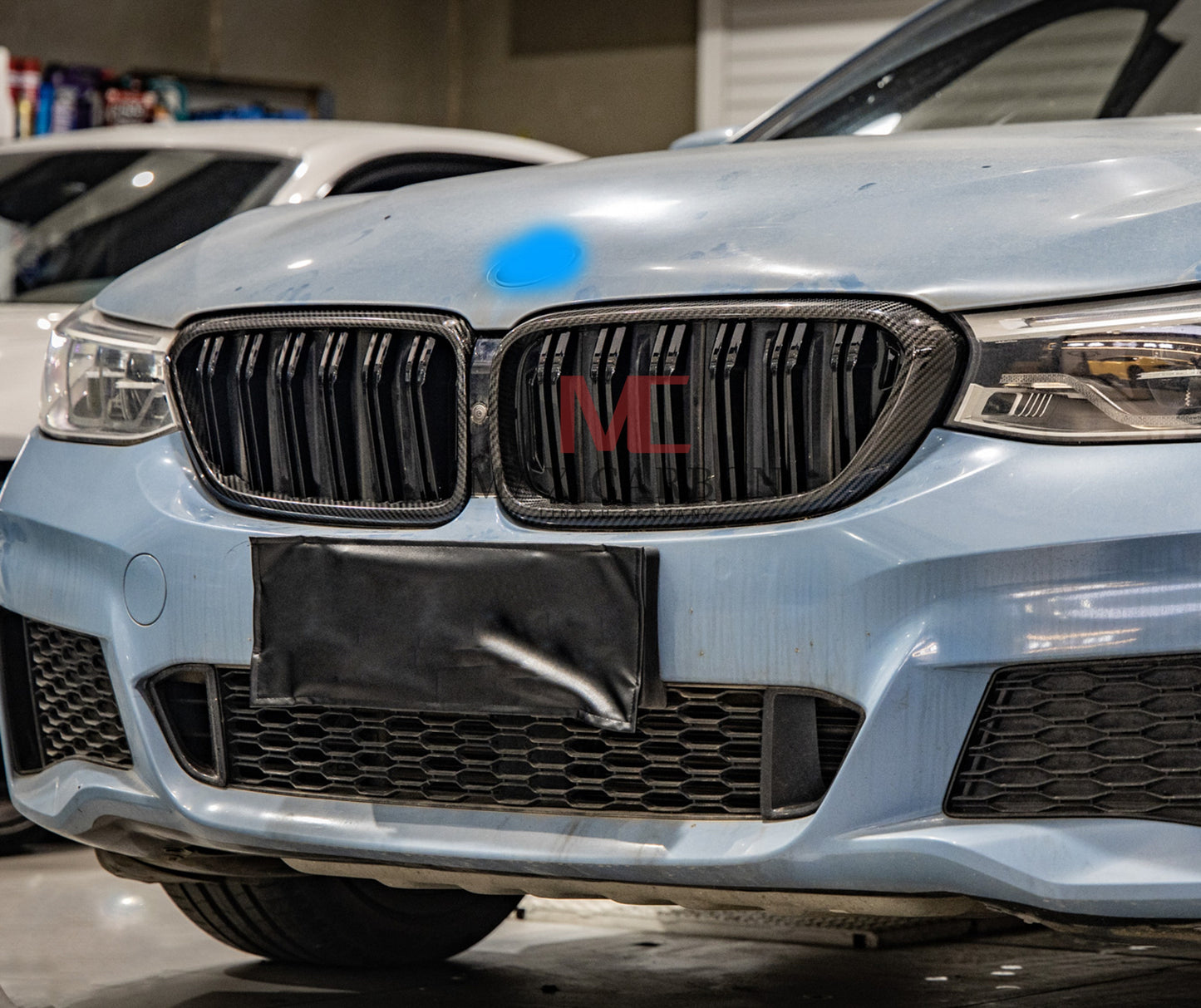 MC MAX CARBON Dry Carbon Performance Grille Replacement for BMW G32 6 Series 