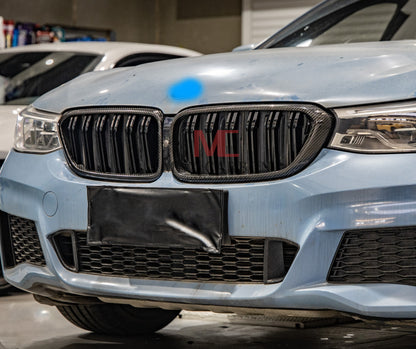 MC MAX CARBON Dry Carbon Performance Grille Replacement for BMW G32 6 Series 