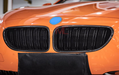 MC MAX CARBON Performance Grille Replacement for BMW 6 Series F06 F12 F13 M6 