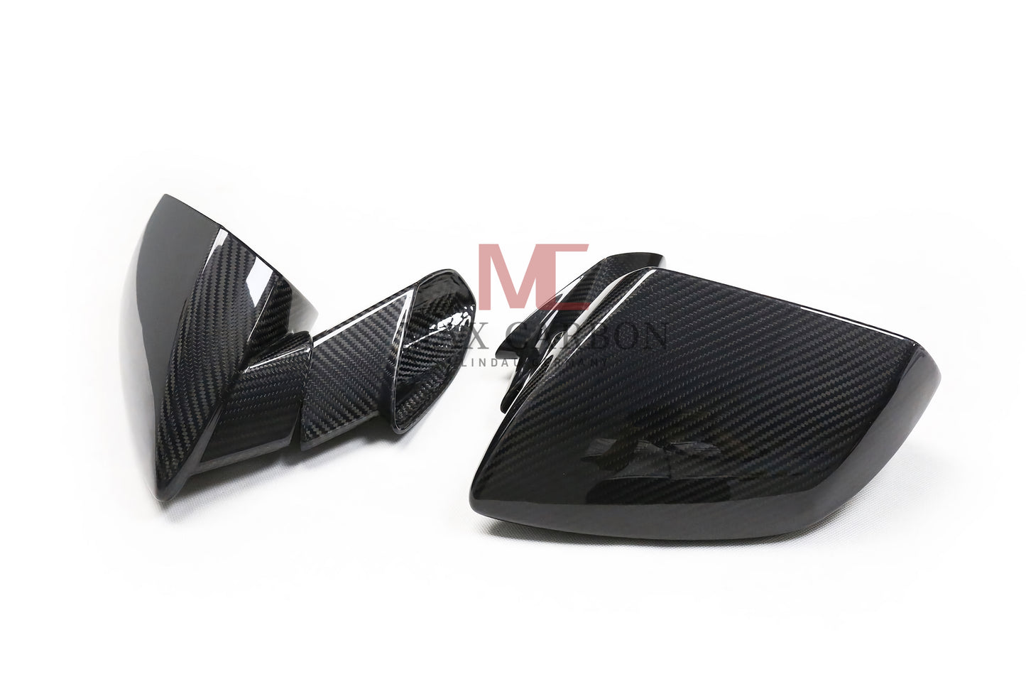 Coques de rétroviseurs de rechange MC MAX CARBON Performance adaptées pour Lamborghini Huracán 2014 à 2020 