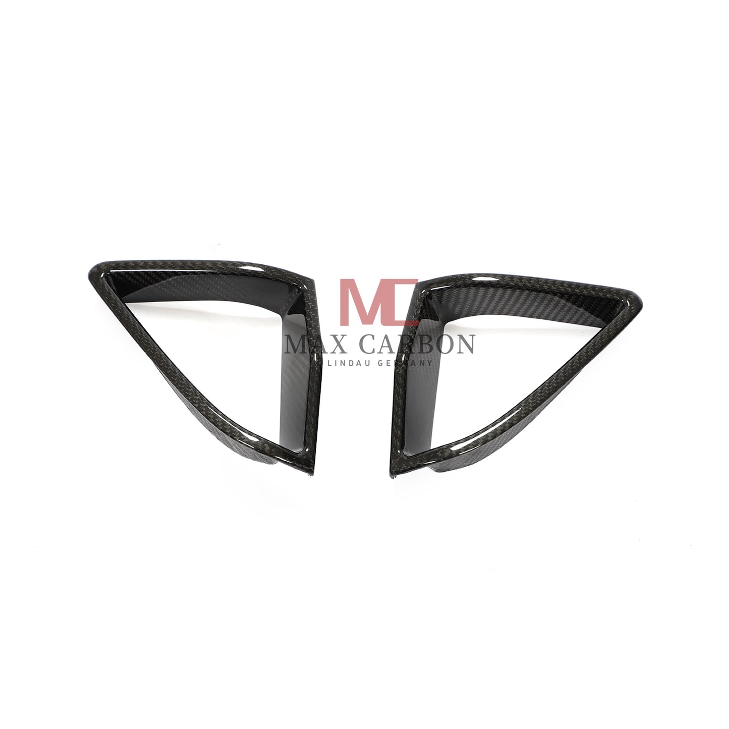 MC MAX CARBON DRY CARBON PREPREG Front Panels AERO FLICKER for BMW G14 G15 G16 M850i 