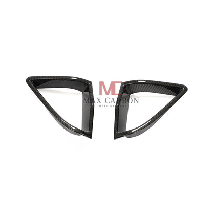 MC MAX CARBON DRY CARBON PREPREG Front Panels AERO FLICKER for BMW G14 G15 G16 M850i 