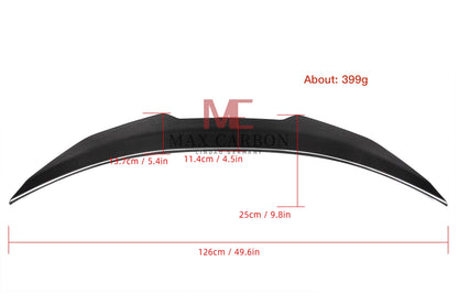 MC MAX CARBON Performance Sport Spoiler Lip for Audi A6 S6 RS6 C8 