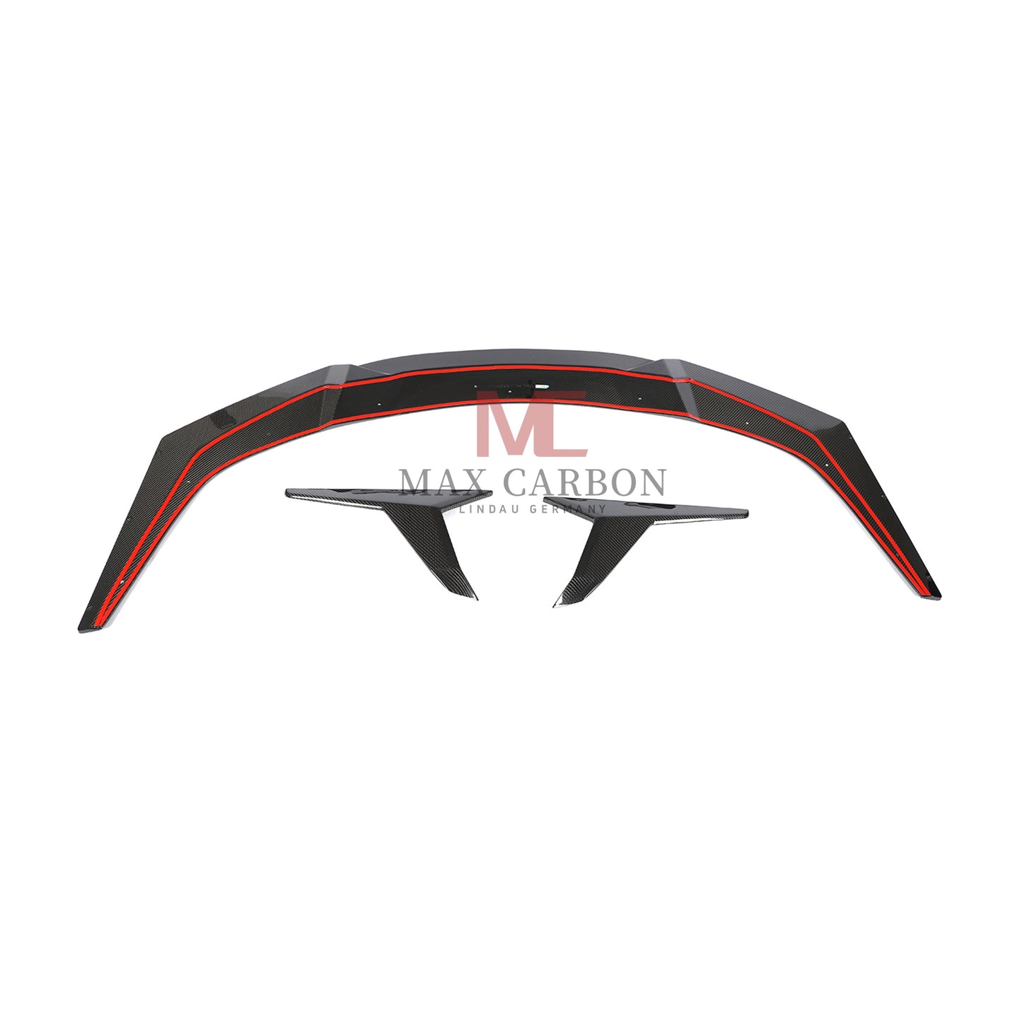 MC MAX CARBON Performance front lip made of dry carbon prepreg for Lamborghini Huracan LP600 LP610