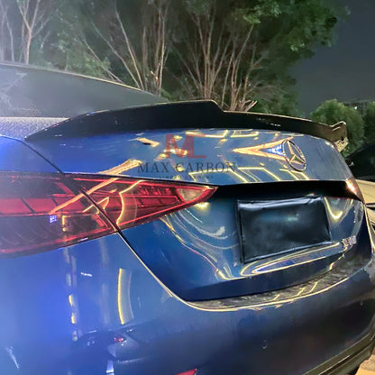 MC MAX CARBON Performance rear spoiler lip for Mercedes C Class W206 C63 C43 