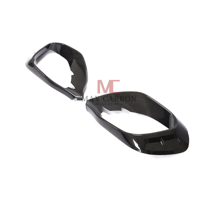 MC DRY Carbon Front Bumper Fog Light Cover Splitter Canard for Mercedes Benz GLA Class GLA250 Sport Utility 4-Door GLA45 GLA35 H247