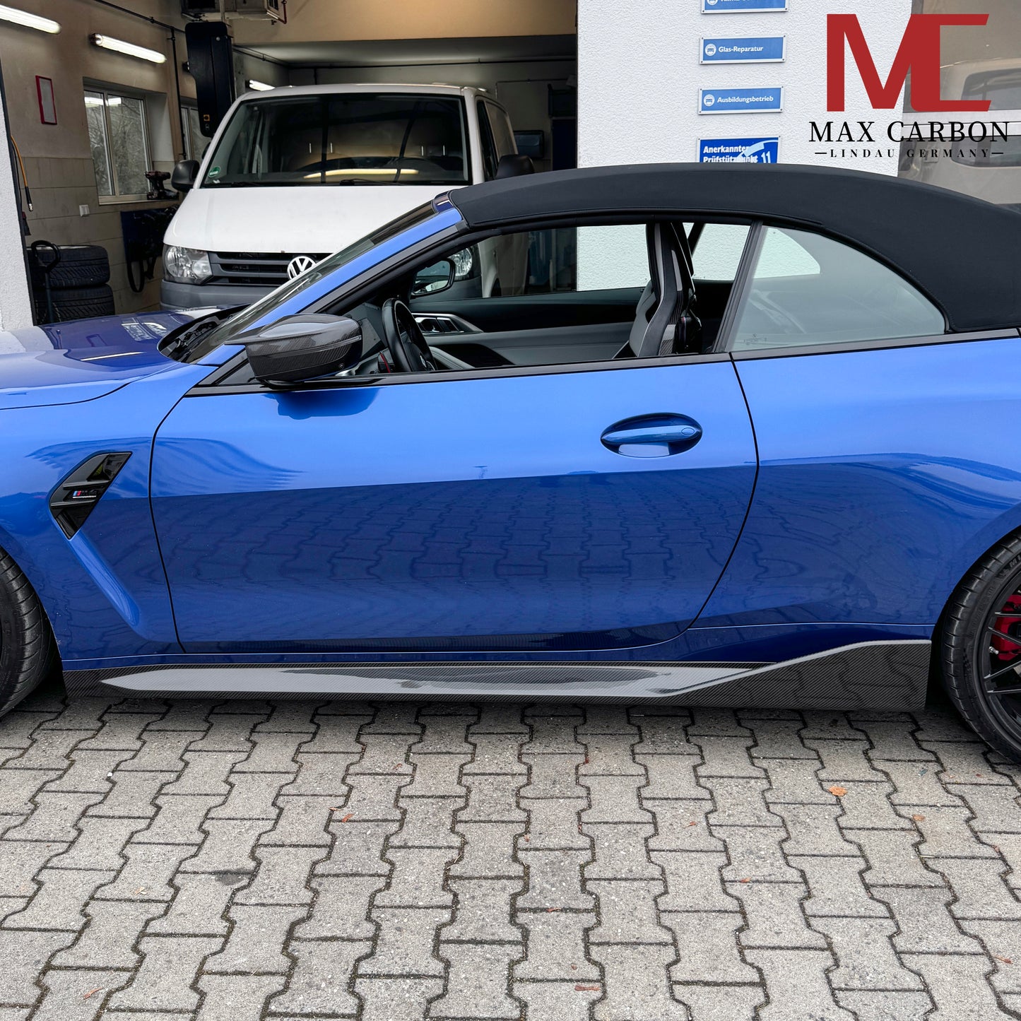 MAX CARBON Dry Carbon Prepreg Performance Side Skirts Sill Insert for BMW M3 G80 G81 M4 G82 G83 