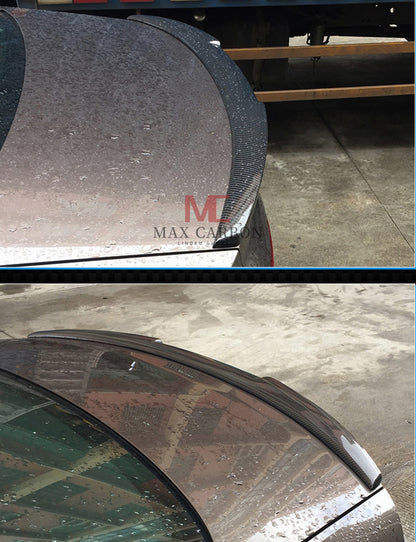 MC MAX CARBON Performance Sport Spoiler Lip for Audi A4 S4 RS4 B8 Sedan 